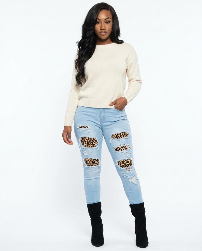 Cloppenburg Mode - Depik | Zerrissen Schmal Geschnittene Hose Damen