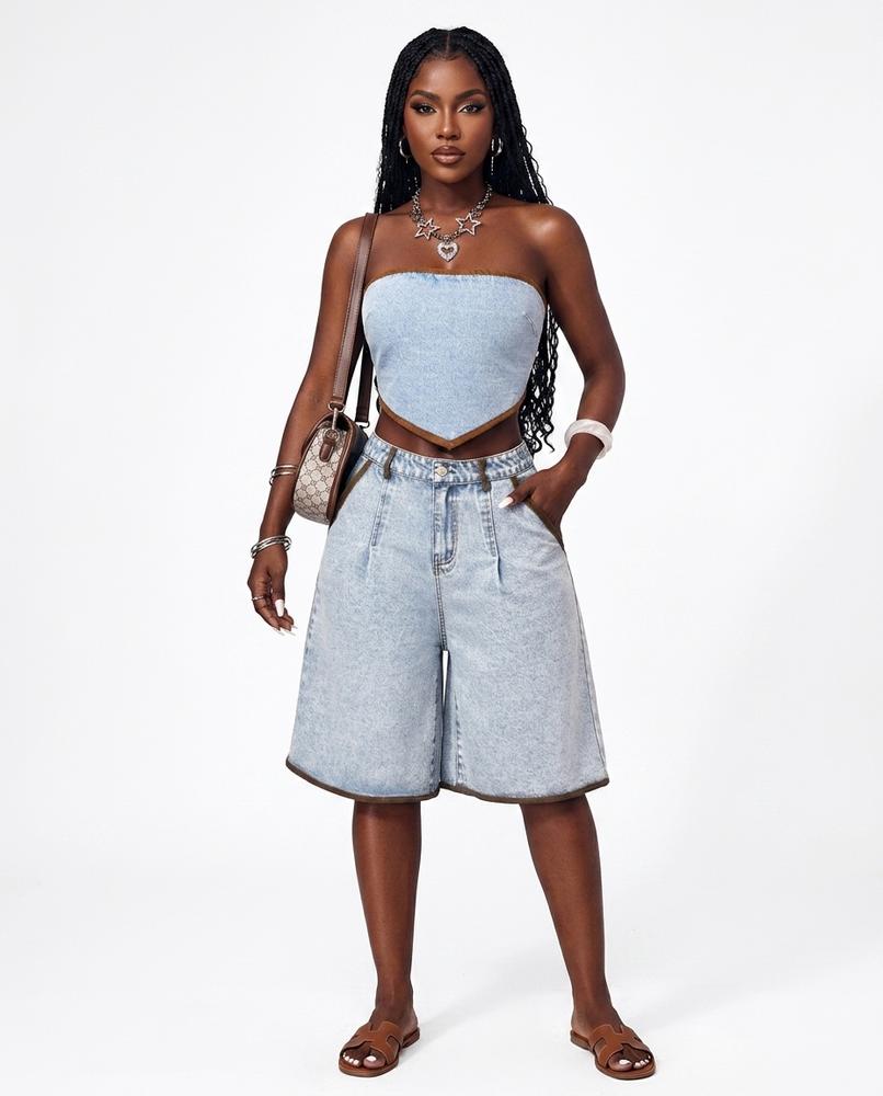 Cloppenburg Mode - Dudov | Zweiteiliger Denim Anzug Damen