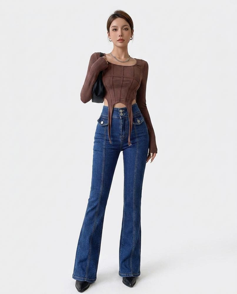 Cloppenburg Mode - Zibus | Ausgestellte Denim Hose Damen