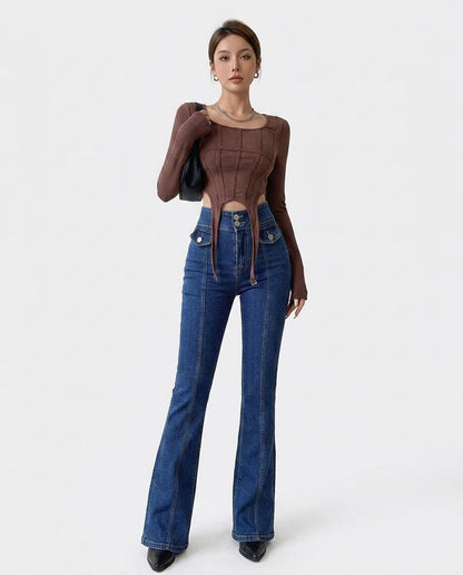Cloppenburg Mode - Zibus | Ausgestellte Denim Hose Damen