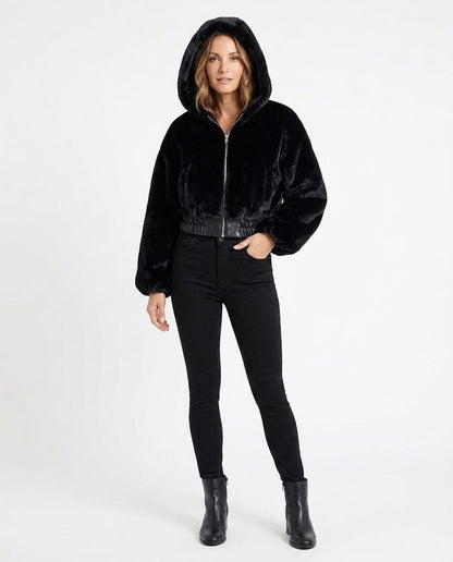 Cloppenburg Mode - Disus | Kurzgeschnittener Plüschiger Hoodie Damen