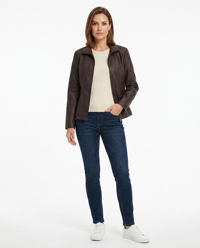Cloppenburg Mode - Zeziv | Taillierte Kunstleder Jacke Damen