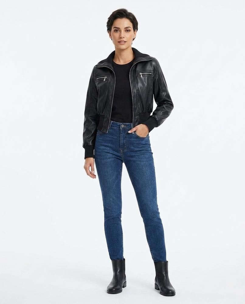 Cloppenburg Mode - Yativ | Kunstleder Tailliert Jacke Damen