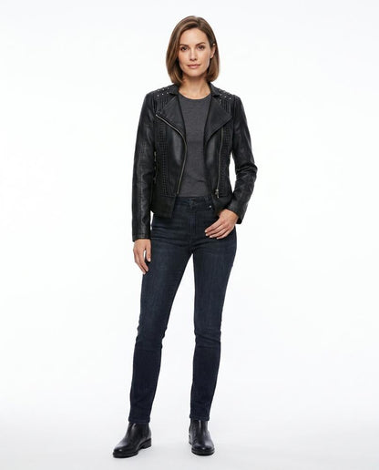 Cloppenburg Mode - Vebam | Nietenbesetzt Tailliert Jacke Damen